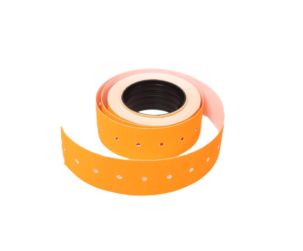 Orange Price Labels Shop Aisle Price Tag Labels 10 Rolls With Dots 0160