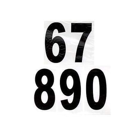 Adhesive Numbers "6, 7, 8, 9, 0" 0461