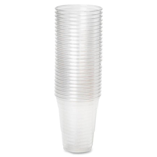 100 Pack Clear Disposable Plastic Cups TS732