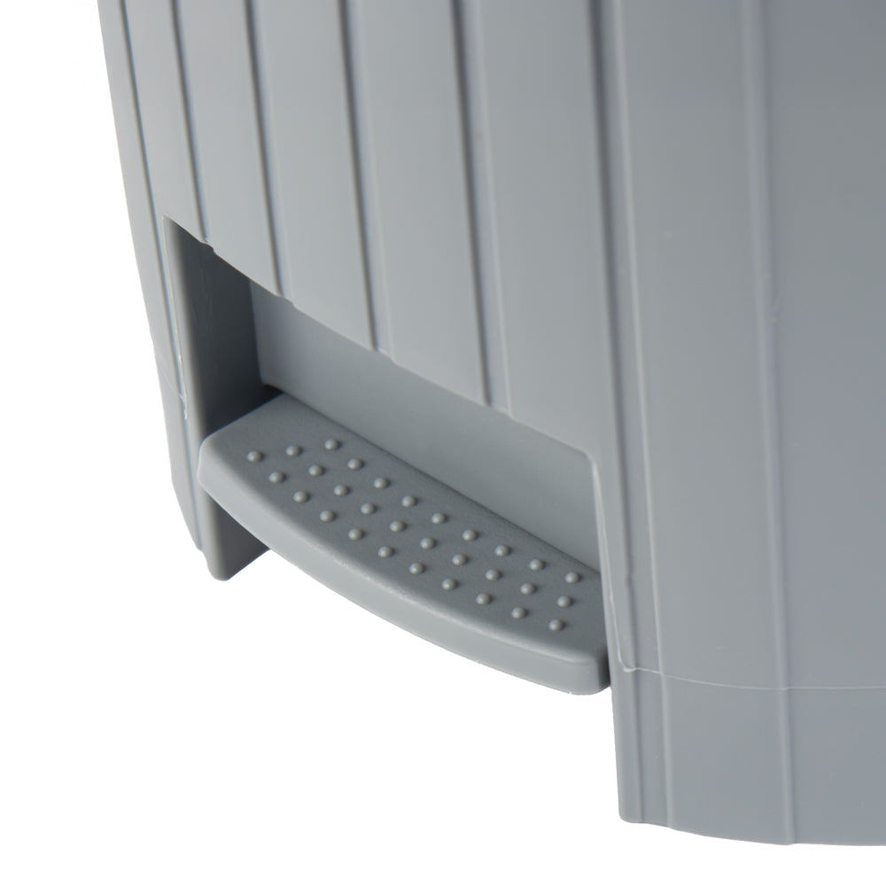 Tuffex Plastic Push Open Pedalled Bin 14L 27 x 35cm Assorted Colours 11892 / TP697