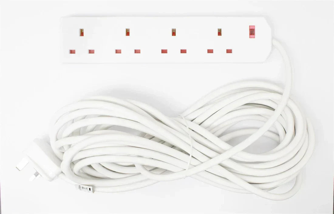 4 Gang Standard Extension Lead 10 Metre PIF2050 / EXT1030 A