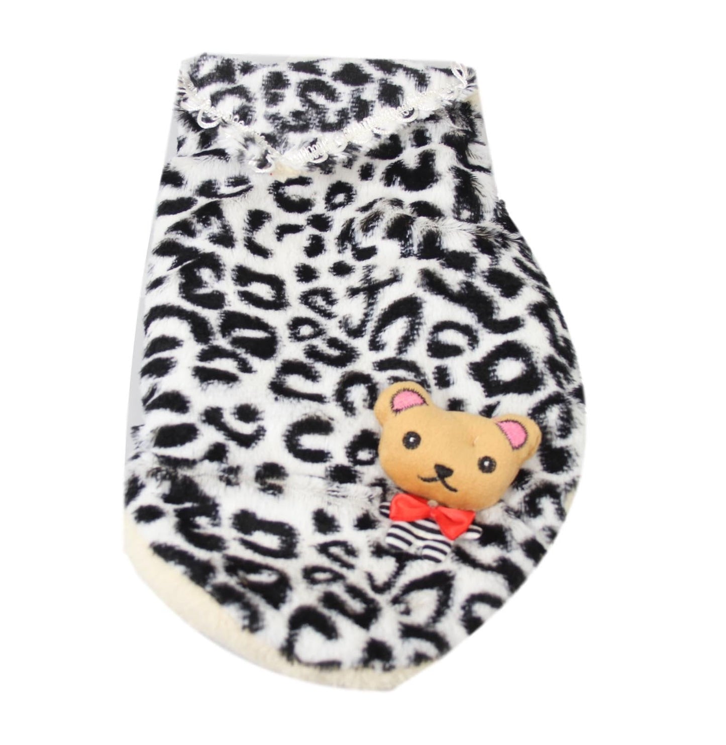 Pet Dog Coat Suit Jacket with Animal Print One Size 17 cm Chest Assorted Designs 1815