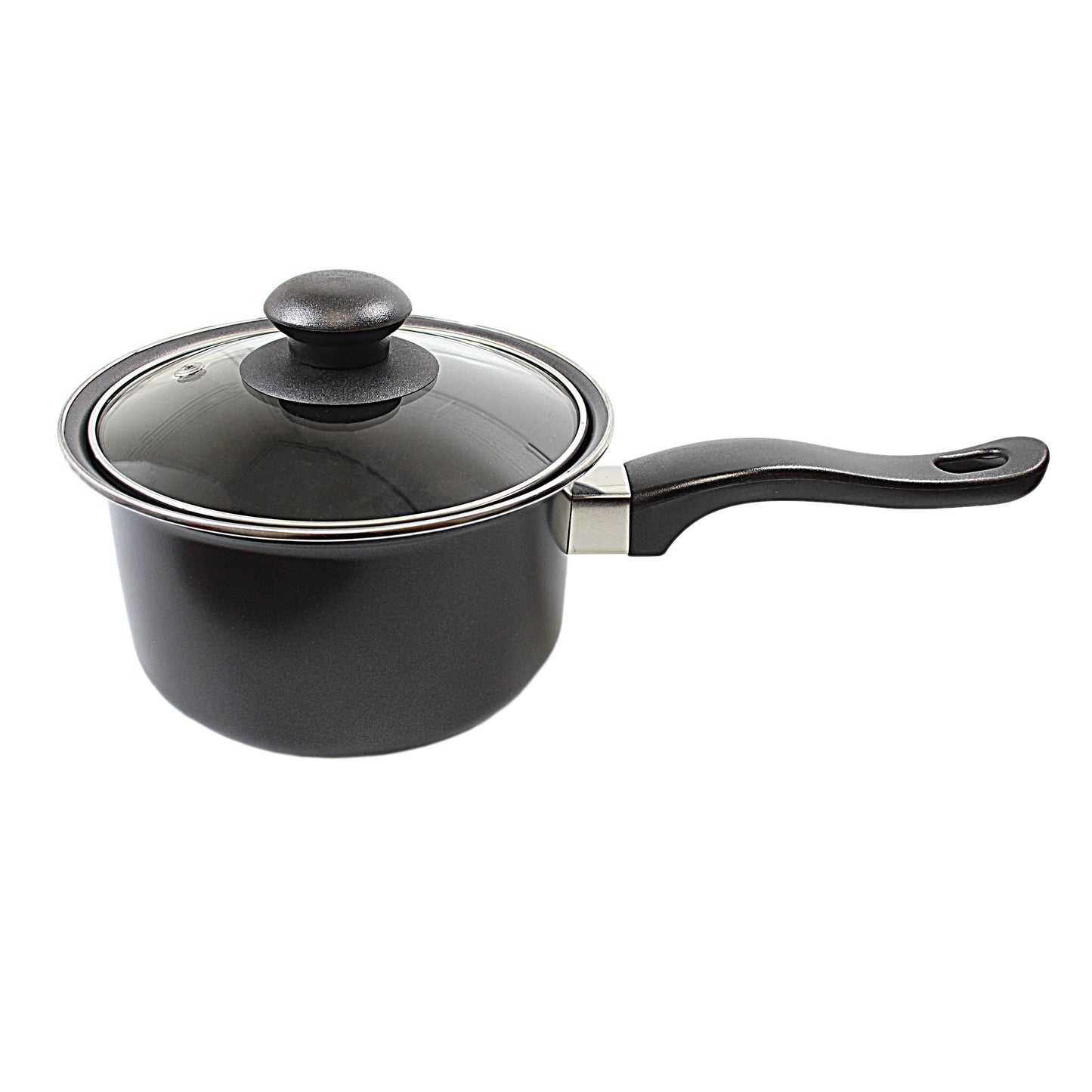 Metal Milk Saucepan with Lid 18 cm KC1007 A