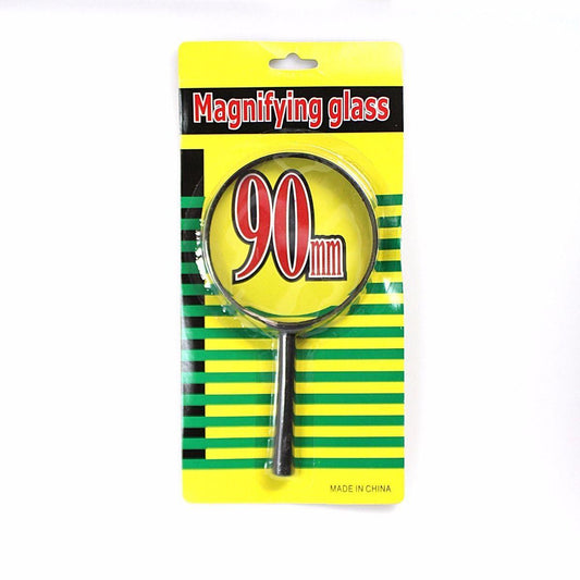 Multi Purpose Handheld Magnifying Glass 90mm Black Frame 0605