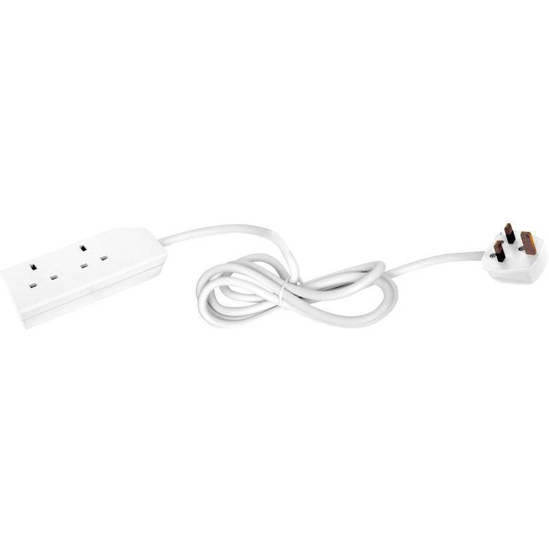 2 Gang Standard Extension Lead 2 Metre PIF2034 / EXT1096