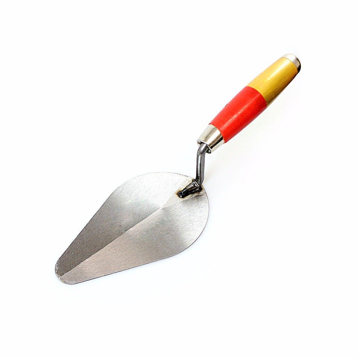 Builder's Plastering Brick Trowel with Curved Edge 17cm 1905