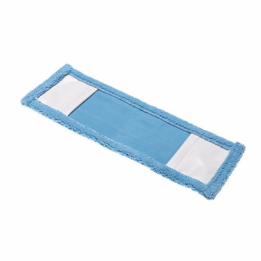 Microfibre Flat Mop Head Refill Replacement Cover 43 x 14cm Assorted Colours 2548