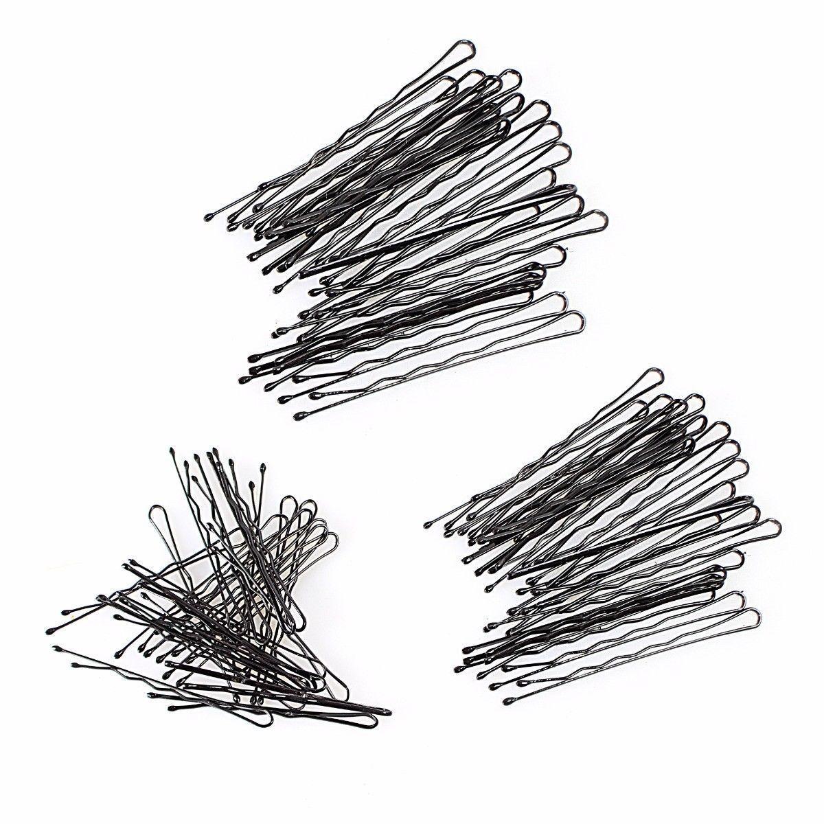 Pack of Black 144 Bobby Pins Hair Accessories 3118