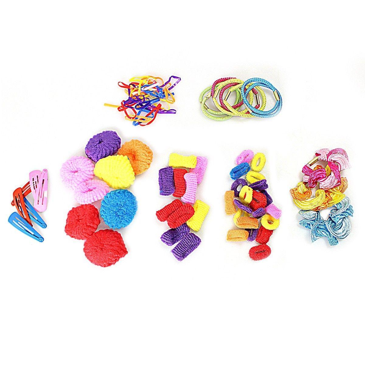 Women's Accessories Coloured Hair Elastics Assorted 2912