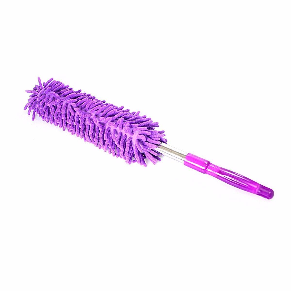 Expandable Assorted Colour Microfibre Duster Ideal For Cleaning 2801