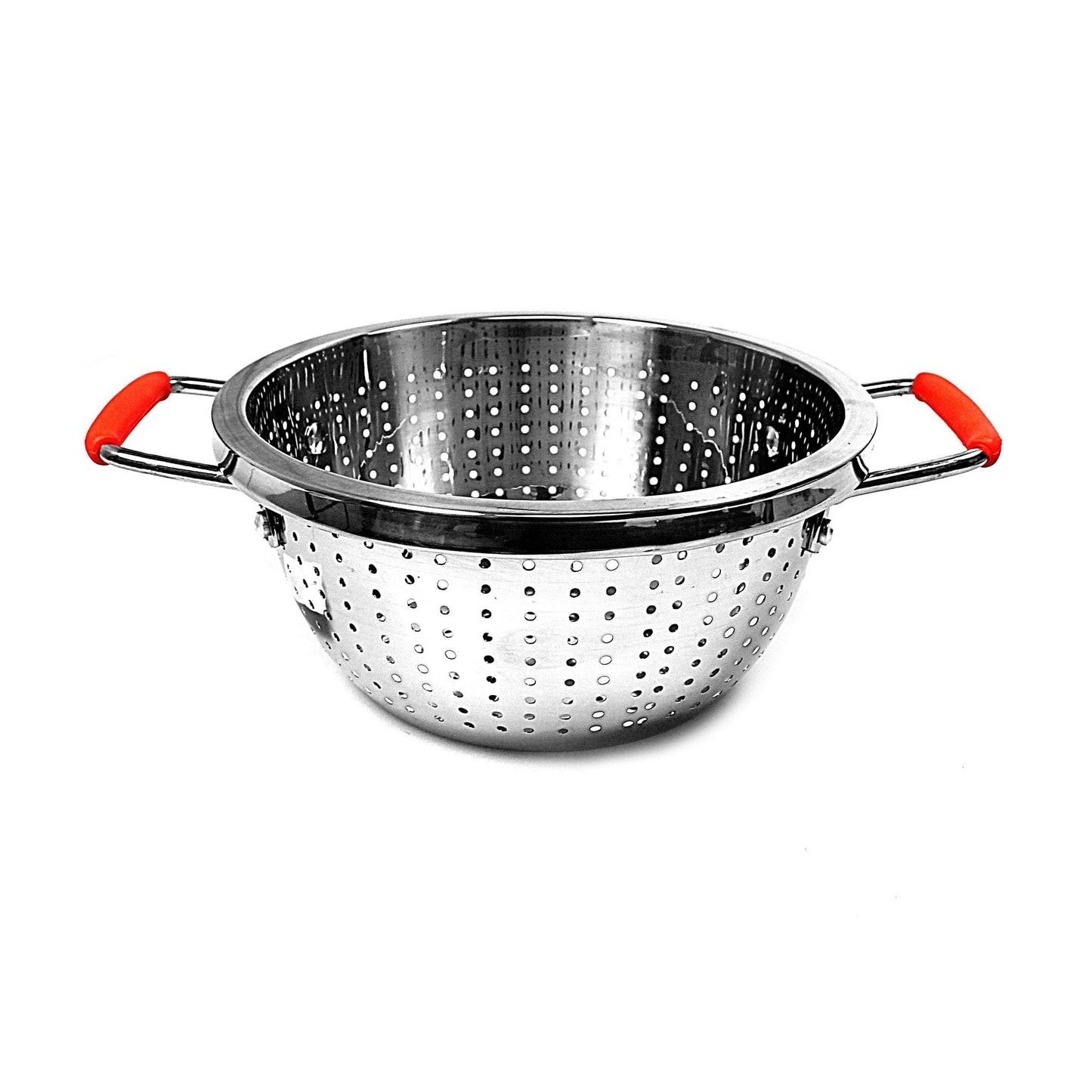 Metal Colander Strainer with 2 Handles 20cm Assorted Colours 4940