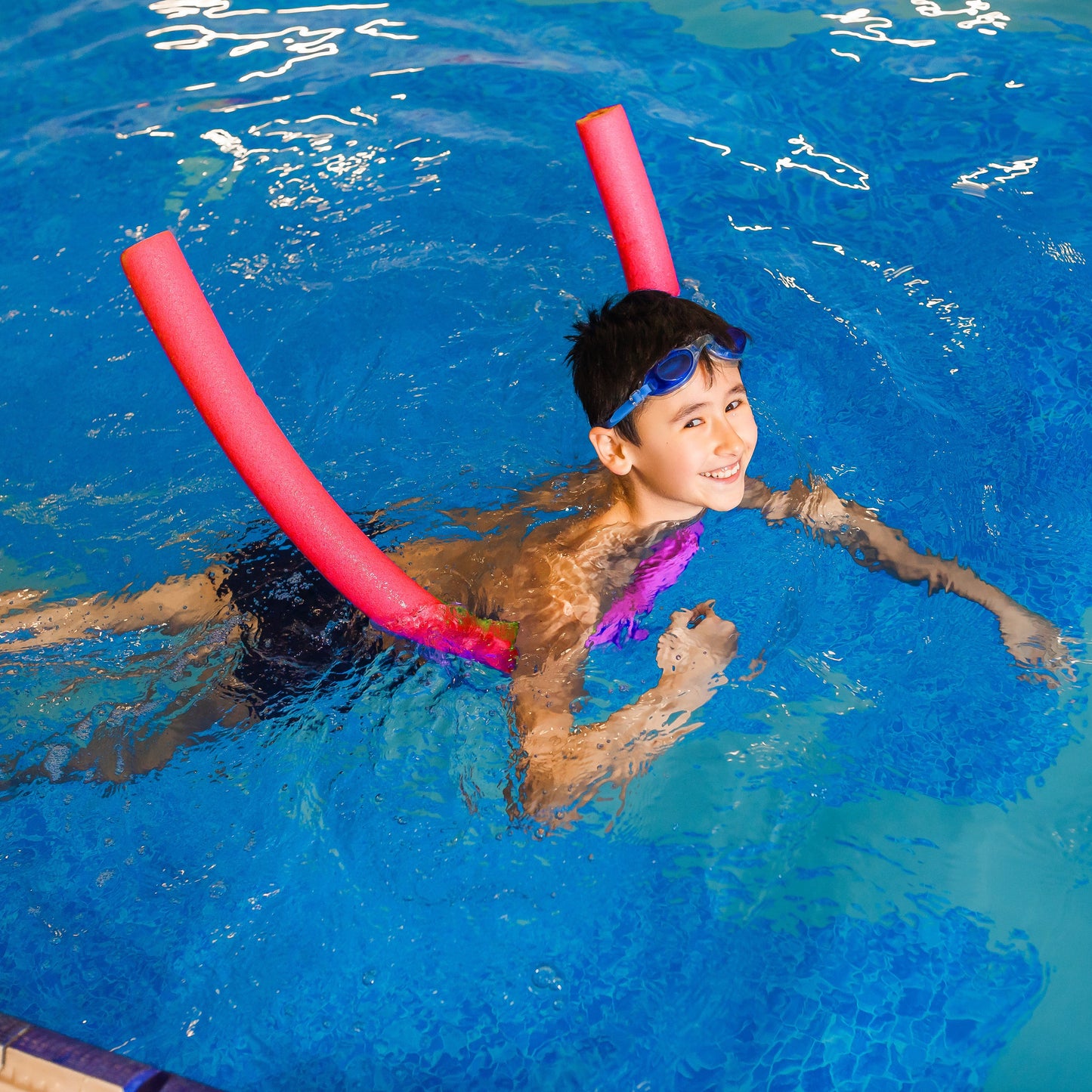 Swimming Pool Foam Noodle Tube 152cm Red 5000