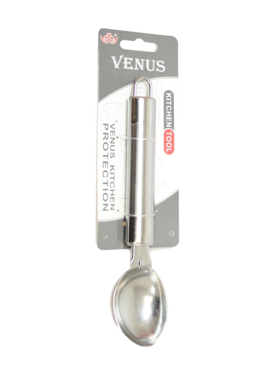 Stainless Steel Kitchen Ice Cream Spoon Scoop 19cm 5556