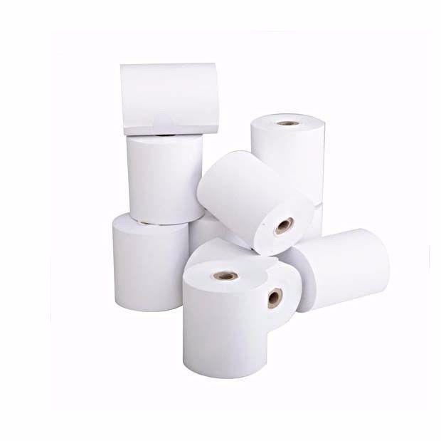 White Thermal Receipt Paper Roll 5.5cm for Cash Register & Card Machines – Pack of 10, SKU 4319
