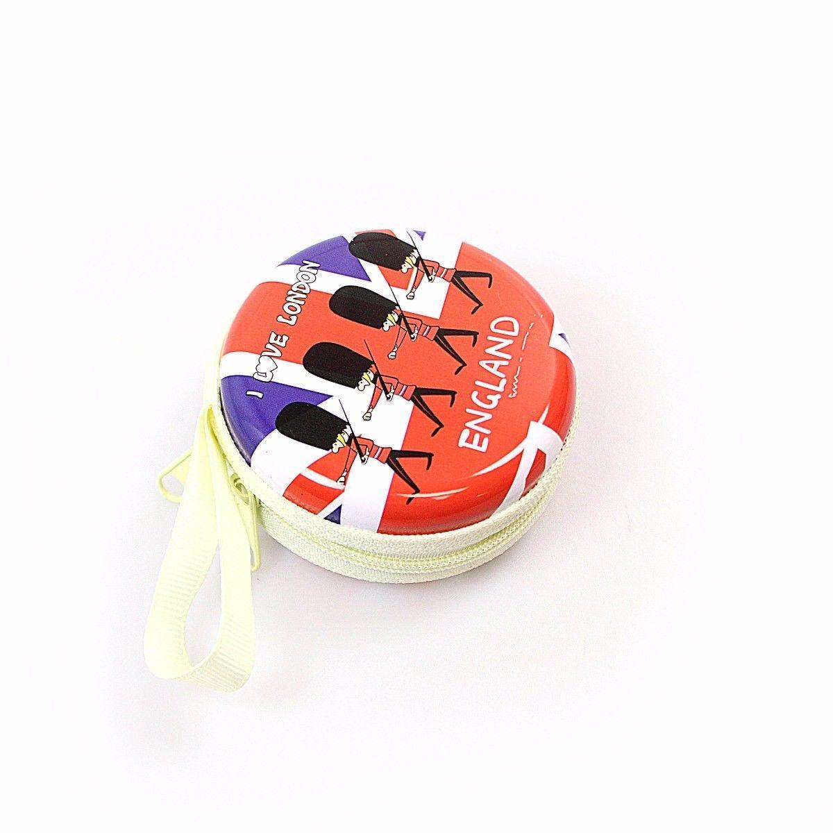 'I Love London' England Designs Earphone / Coin Pouch Assorted Designs 4497