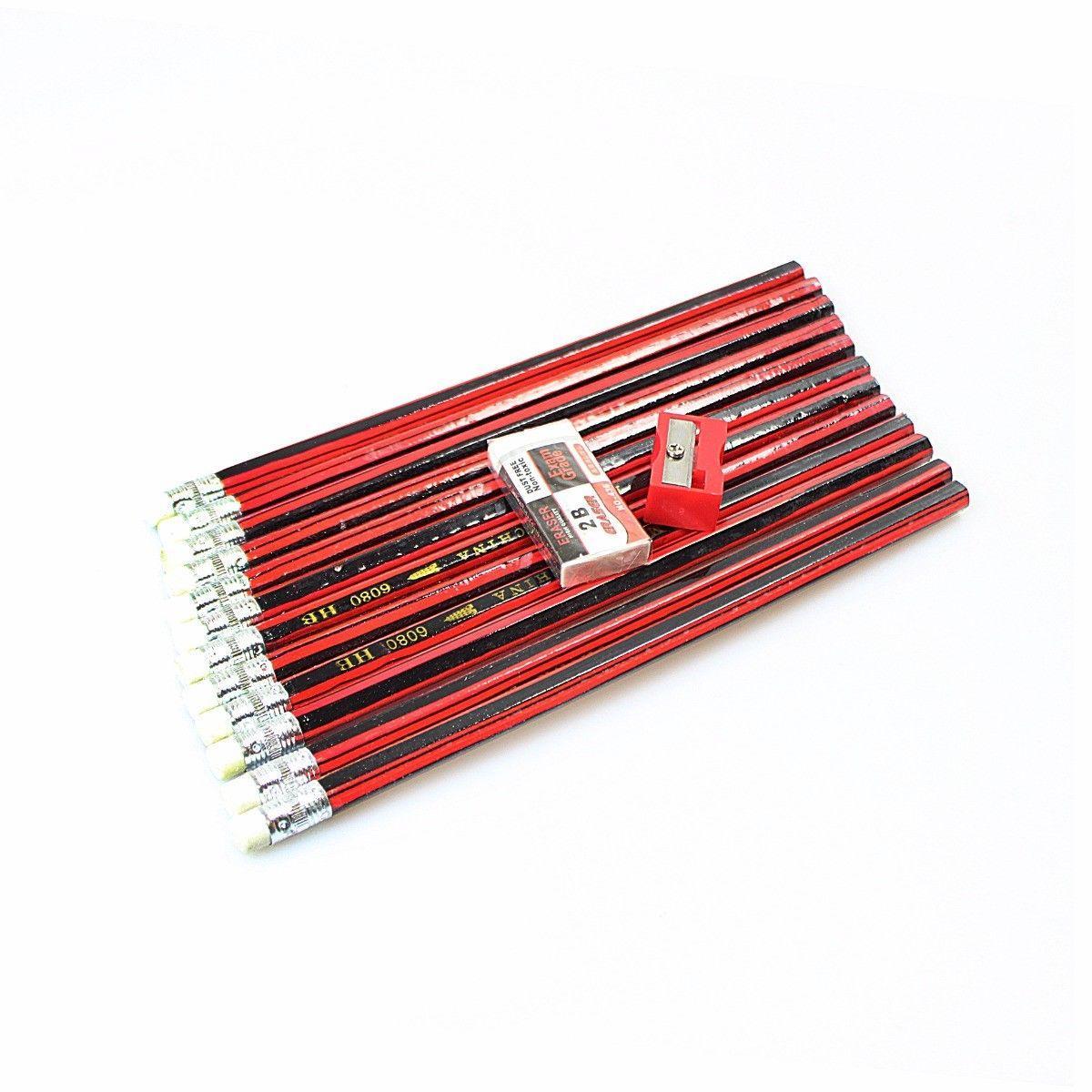Children's Pencils Pack of 12 Assorted Colours 1546 / 6890
