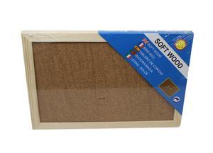 Soft Wood Pinning Board School Office Art and Crafts Soft Wood Board 30cm x 40 cm 6085