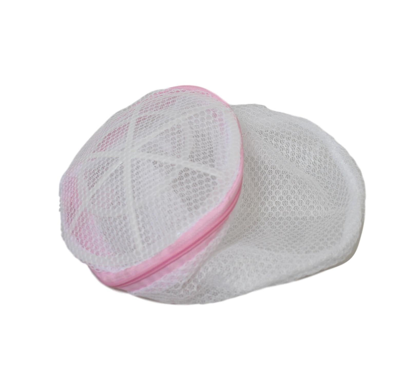 Protective Zipped Round Mesh Washing Laundry Clothes Bag 15cm 6096