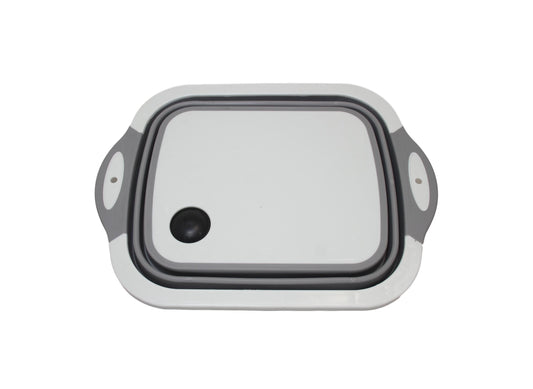 3 in 1 Collapsible Chopping Board Washing Bowl and Basin 35 x 13cm 6397