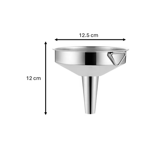 Metal Funnel with Hanging Hook 12cm Diameter Assorted Designs SKU 6616 A