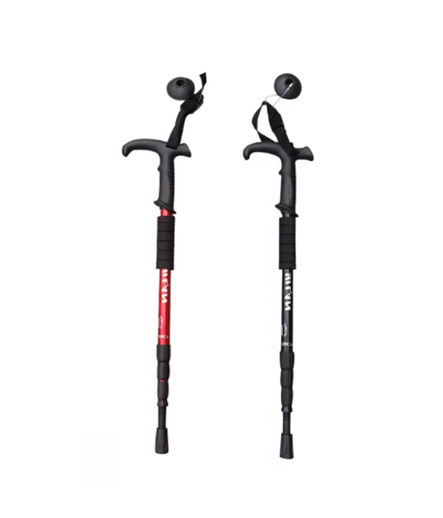 Aluminium Extendable Walking Hiking Stick 63 / 135 cm Assorted Colours 7279