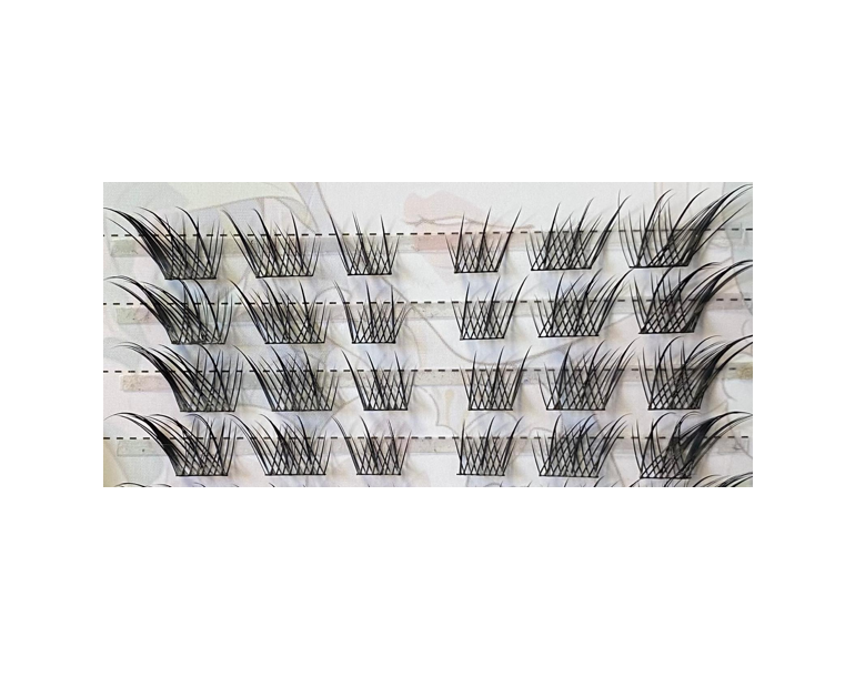 Aoyasiyue Fake False Individual Manga Style Cluster Eyelash Pieces 7923