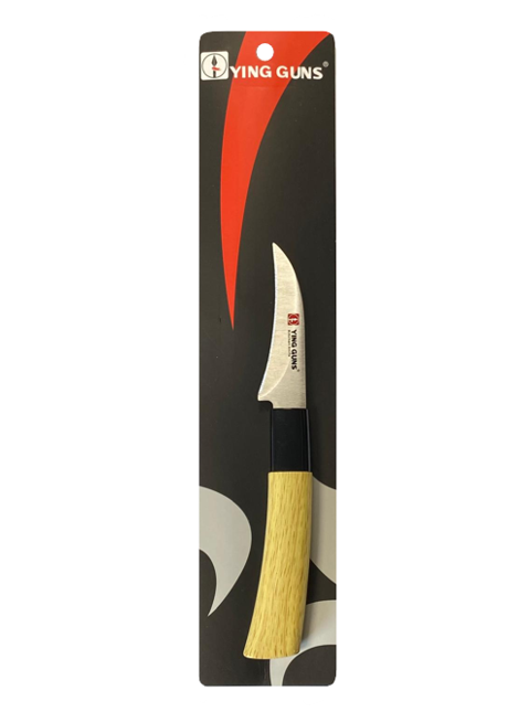 Kitchen Turning Peeling Knife with Wooden Handle 19cm 8032