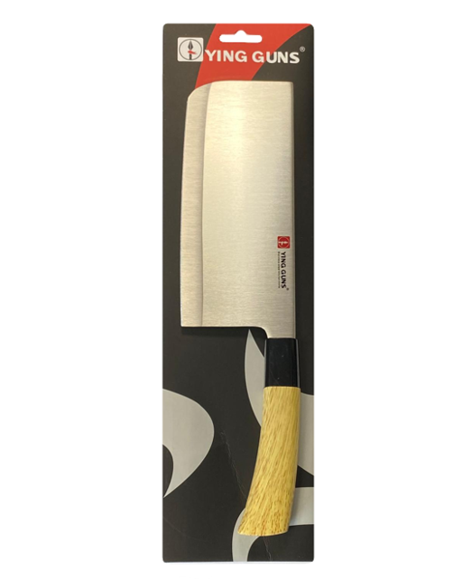 Kitchen Vegetable Cleaver Knife with Wooden Handle 29.5cm 8034