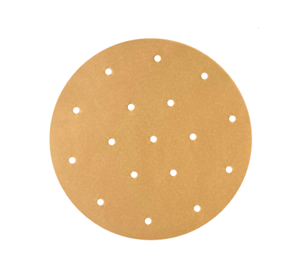 Perforated Round Non Stick Kitchen Steamer / Air Fryer Liner 230mm 50pcs Assorted Colours 8058