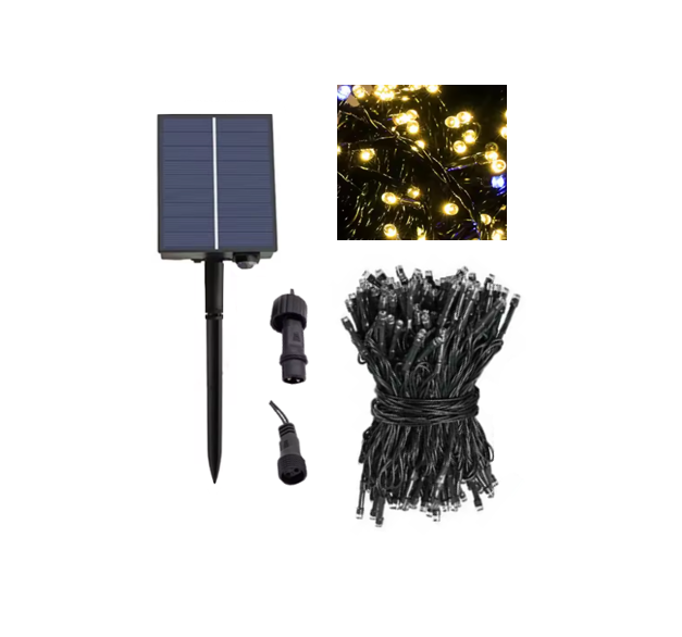 Solar 300 LED Fairy Lights String 30m 8075