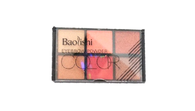 Baolishi Eyebrow Powder / Eyeshadow Palette 7 x 5 cm Assorted Colours Box of 24 89304