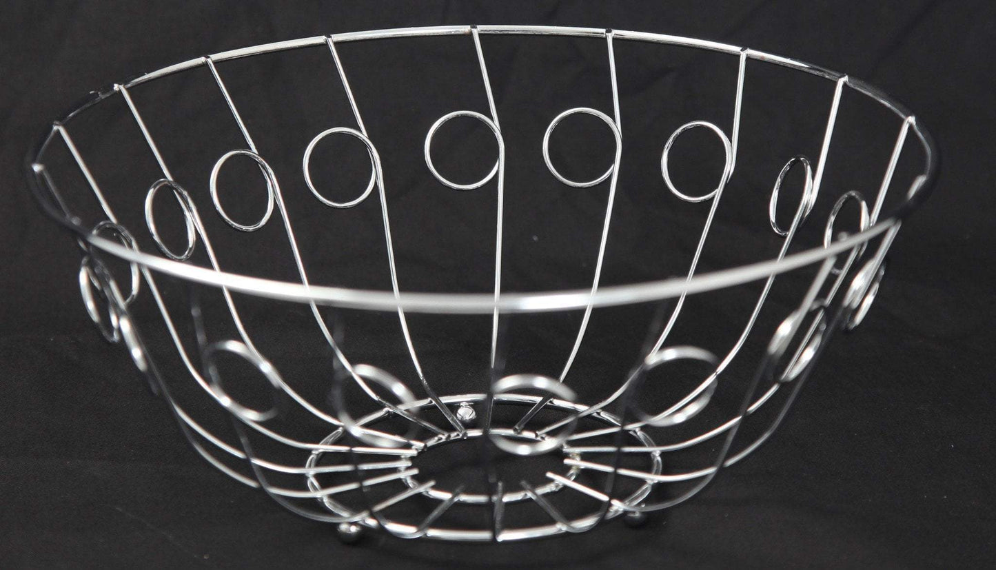 Metal Kitchen Fruit Bowl Basket 24 x 9 cm 0878 A