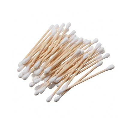 Wooden Ear Cotton Swabs Box of 100 4193