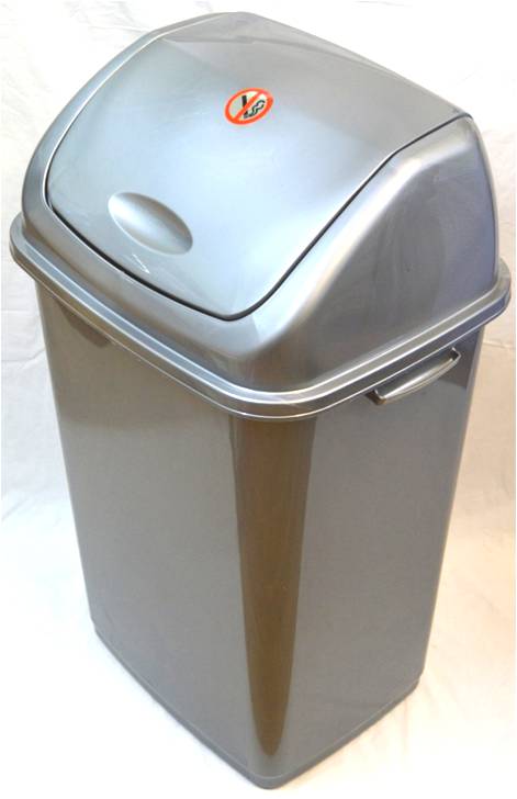 Plastic Eco Click Dustbin 30L ZP407