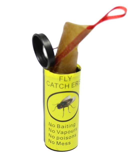 Sticky Adhesive Insect Fly Paper Catcher Strip Pack of 8 5425 A