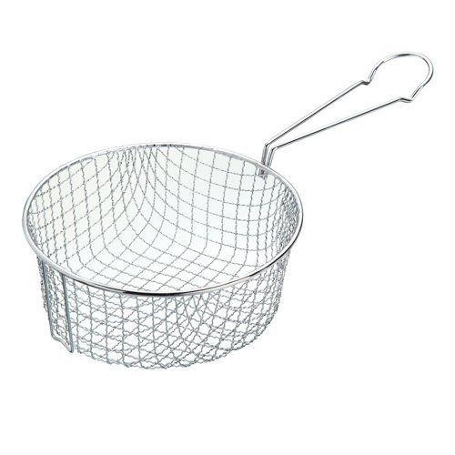 Long Handle Wire Chip Frying Basket 8" ST14018 A