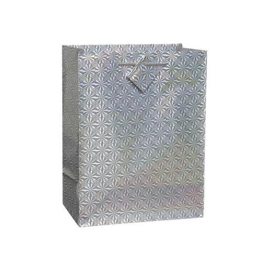 Assorted Colour Holographic Party Birthday Gift Bags 34 x 26 x 8 cm 0814