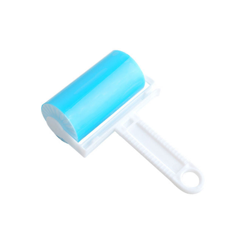 Reusable Sticky Lint Roller with Cover 10 x 16 cm Assorted Colours 7009