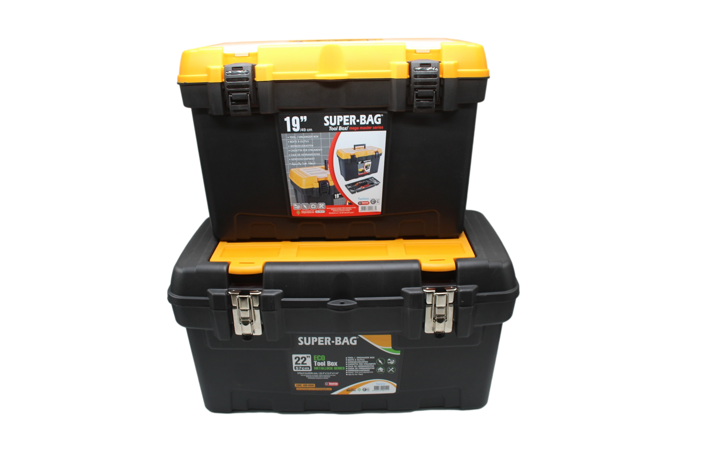 Mega Tool Box 19" With Carry Handle Diy Home ASR2080 ASR2013