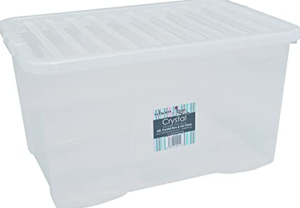 Clear Plastic Storage Box 60 Litre LL5426 / ST60
