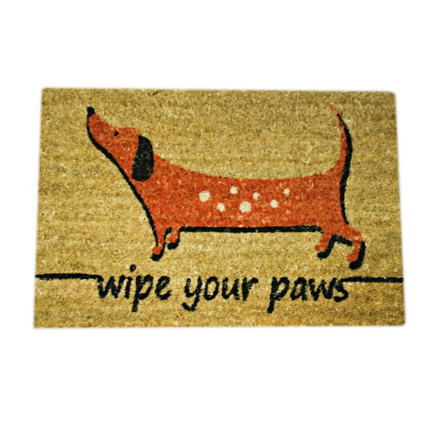Outdoors Door Mat Sausage Dog Design 2620
