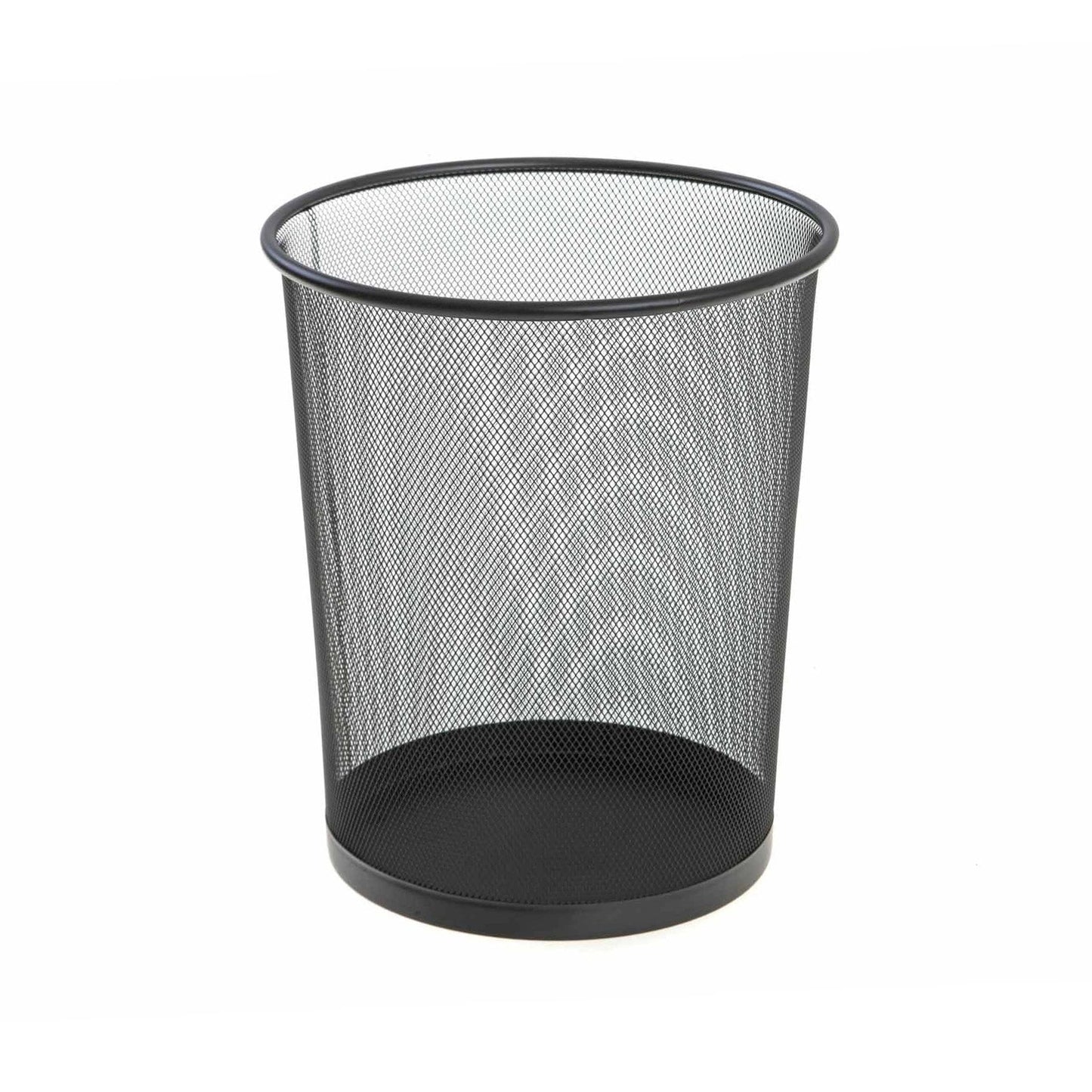 Metal Mesh Waste Paper Office Bin 24 x 34 cm Assorted Colours 0030