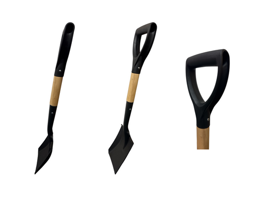 Garden Square Border Spade Shovel with D Grip 68cm SK28659