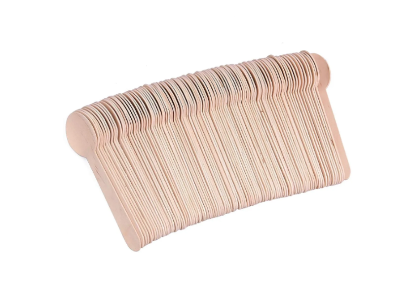 Disposable Wooden Spoons 15.5cm Pack of 30 ST0140 / ST590140