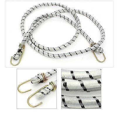 Heavy Luggage Elastic Bungee Cord Strap Luggage Suitcase Strap White 1.50 M 0258
