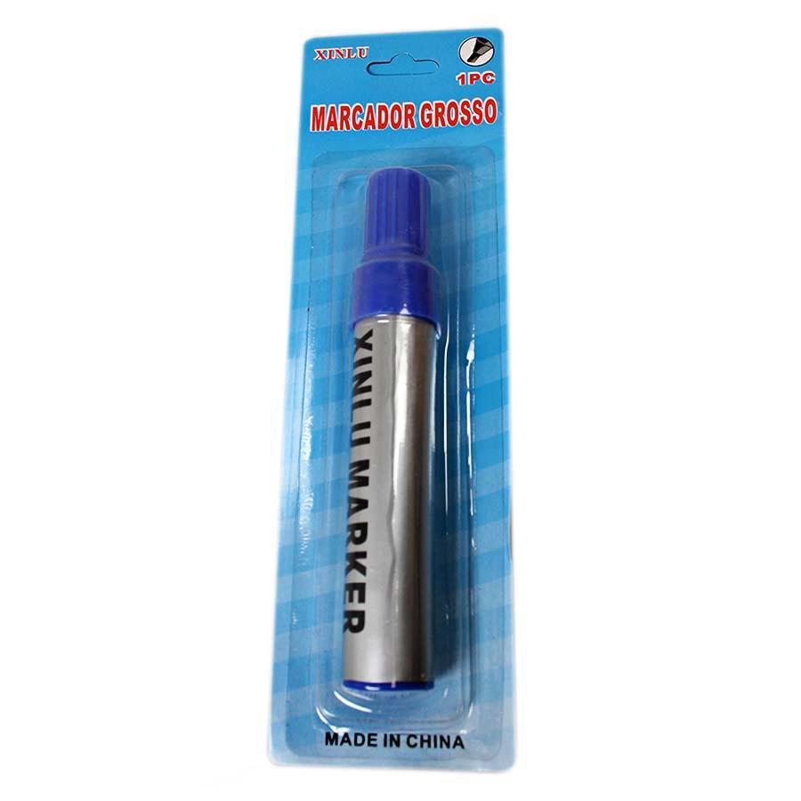 Blue Oil Based Permanent Marker Fine Point Tip 4658