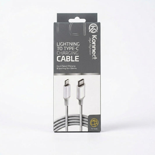 USB Type-C to Lightning Cable, 2 Metre, 3.0A Fast Charging, SKU ECL2