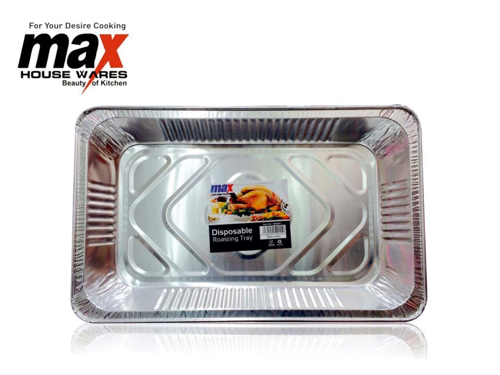 Disposable Rectangular Aluminium Foil Roasting Tray MX6001