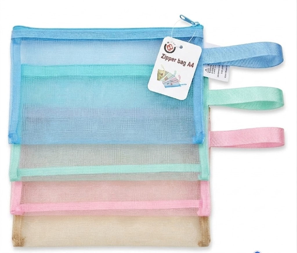 A4 Zipper Bag 34 x 26 cm, 42g – SKU 8208