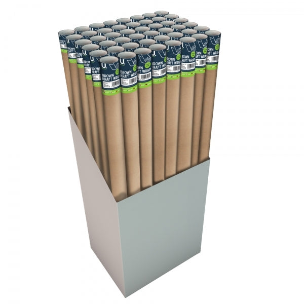 Brown Kraft Gift Wrapping Paper 4m x 70cm P2201